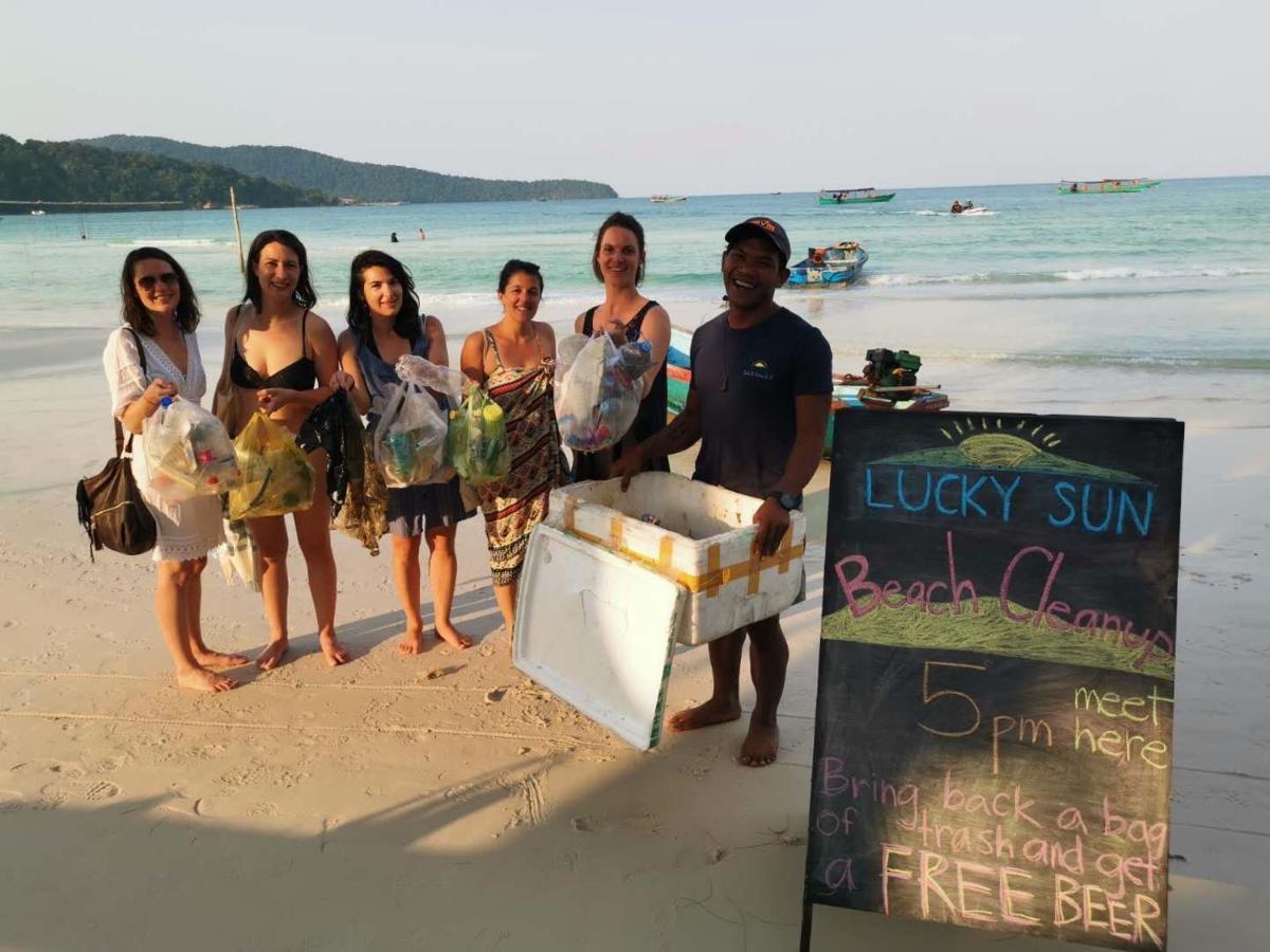 Lucky Sun Saracen Bay Koh Rong Sanloem Exterior foto